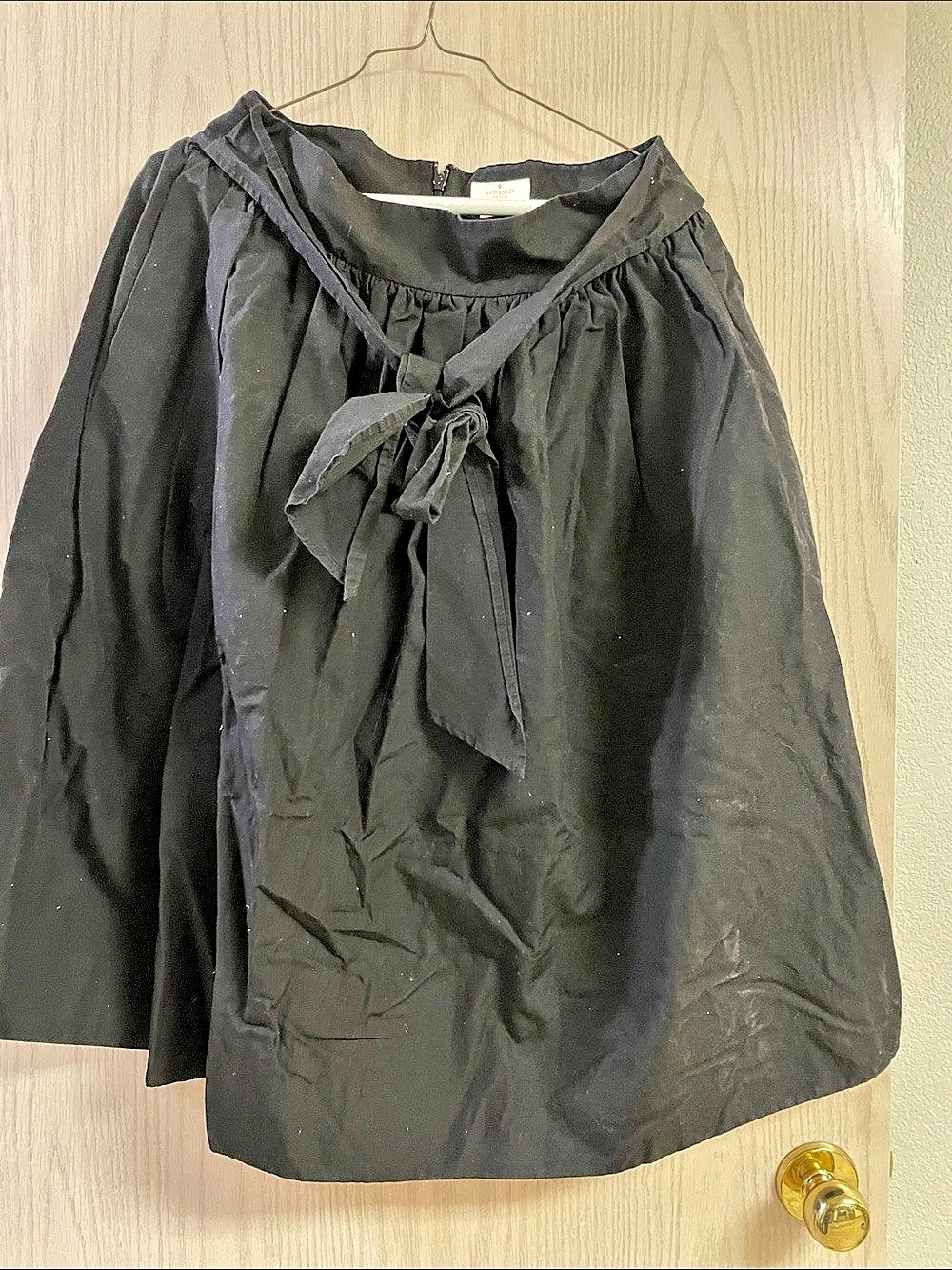 kate spade new york Full A-Line Skirt in Black Size 10